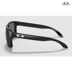 Oakley Holbrook™ (Low Bridge Fit) - Prizm Grey Lenses, Polished Black Frame