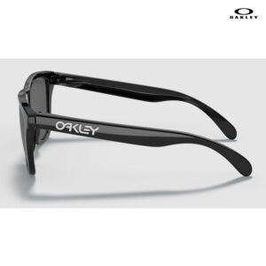 Oakley Frogskins™ (Low Bridge Fit) - Prizm Black Lenses, Polished Black Frame