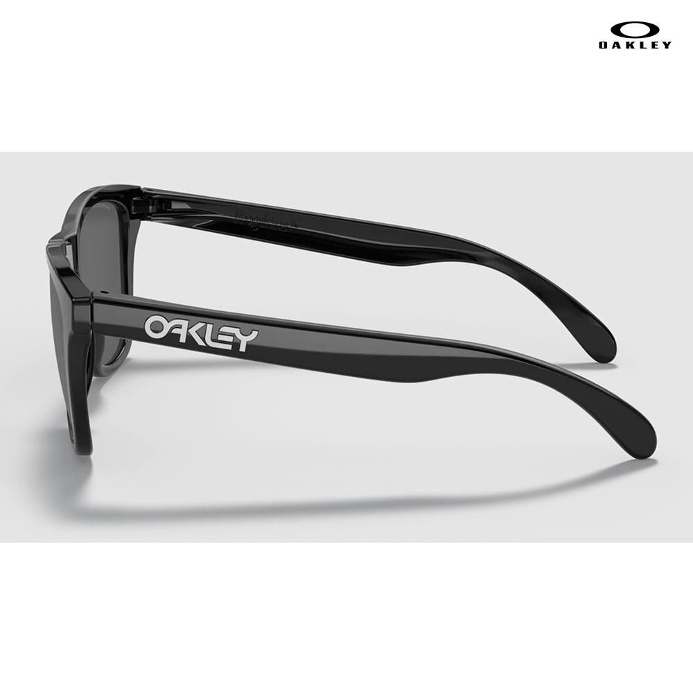 Oakley Frogskins™ (Low Bridge Fit) - Prizm Black Lenses, Polished